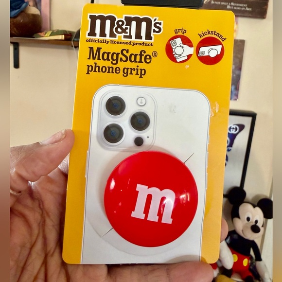 M&M'S Other - M&M'S Red MagSafe Phone Grip with Kickstand